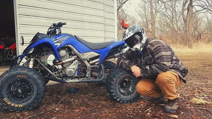 First ride on our 70hp Yamaha Raptor 700