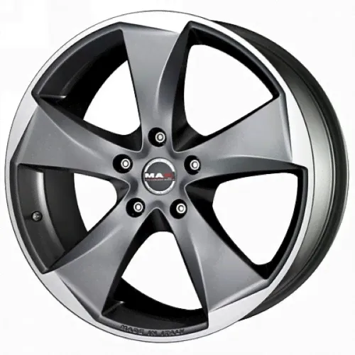 10,5*20 5*112 ET45 76 MAK Raptor 5 Graphite Mirror Face-0