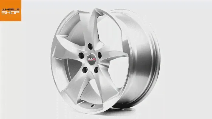 MAK Alufælge i Raptor 5 silver design