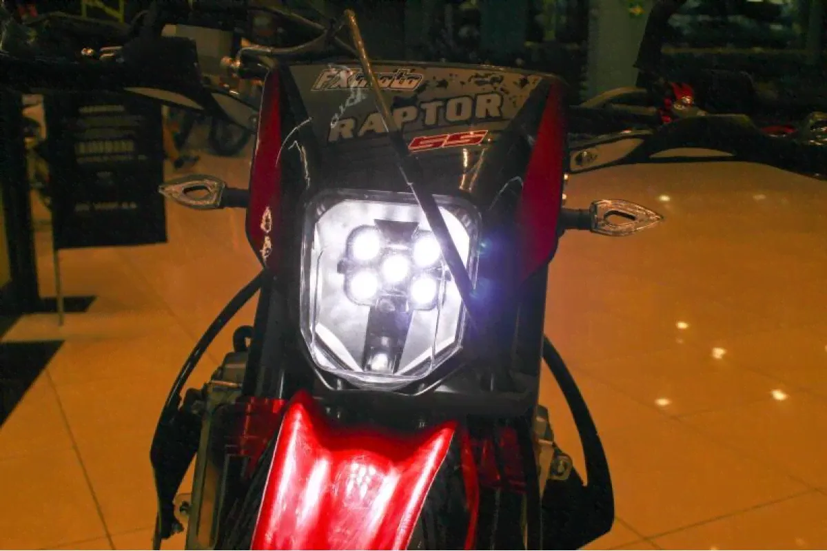 Кроссовый мотоцикл FXmoto Raptor SBS300 21/18-1