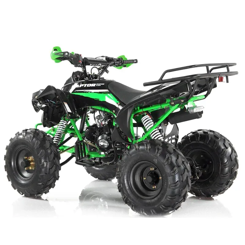 Квадроцикл MOTAX ATV Raptor Lux 125 cc Черно-зеленый-3
