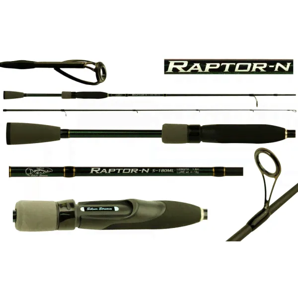 Спиннинг Silver Stream Raptor - N RSN 200М, 2,0 м, 5,0 - 24,0 гр-0