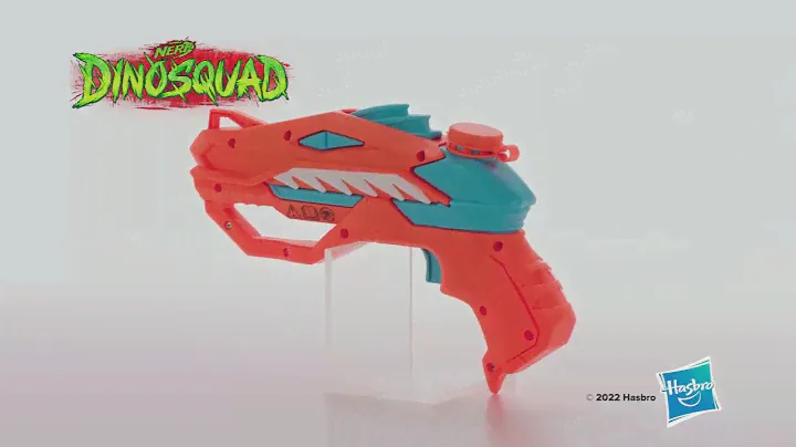 Lanzador de Agua Nerf Supersoaker Dinosquad Raptor Surge