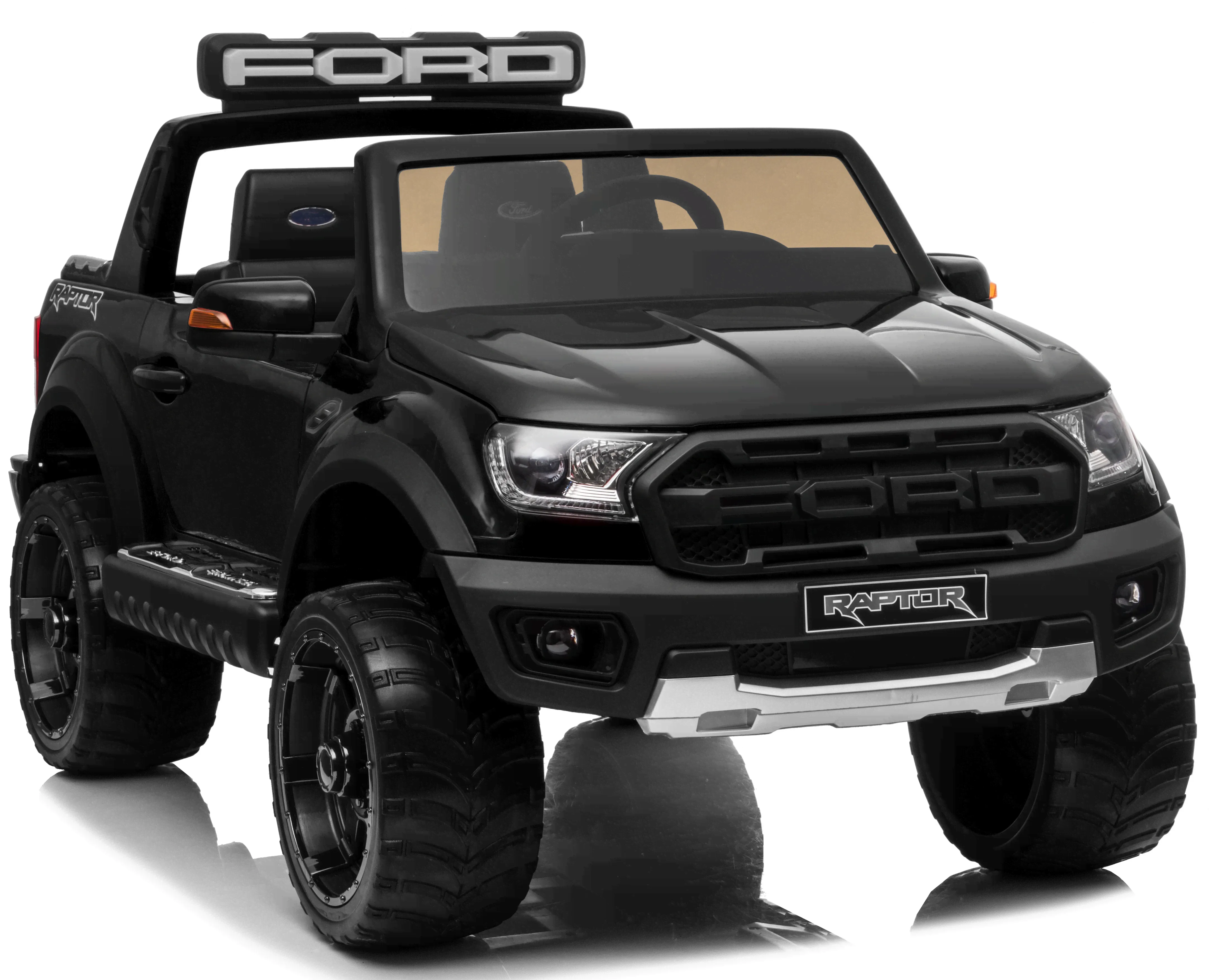 полноприводный электромобиль ford ranger raptor черный