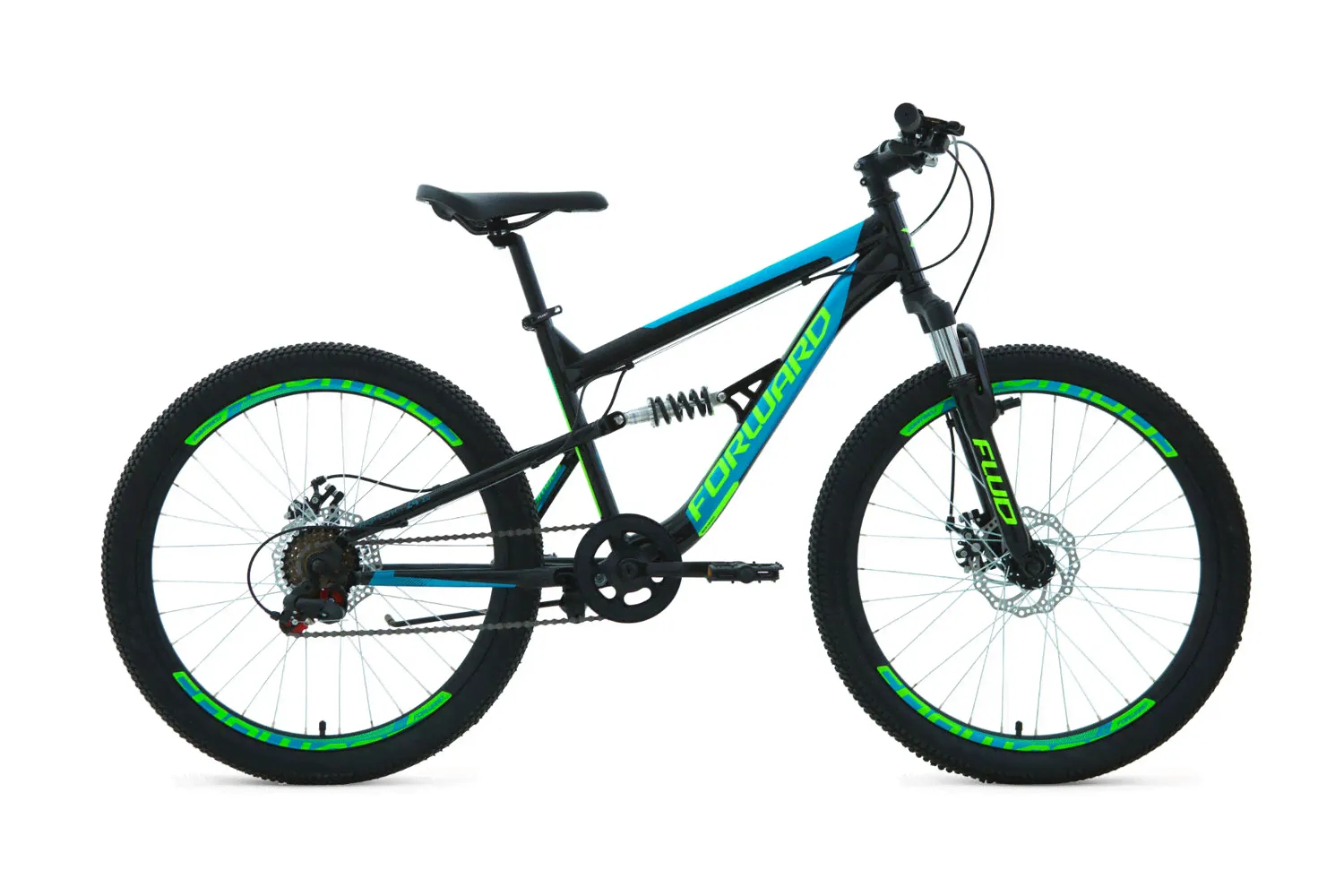 Подростковый двухподвес Forward Raptor 24 2.0 Disc (2020)-0