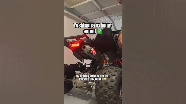 2023 Raptor 700R SE | New Yoshimura Exhaust sound 🔥