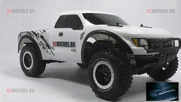 Видео-обзор модели Traxxas Ford F-150 SVT Raptor от RCMOTORS.RU