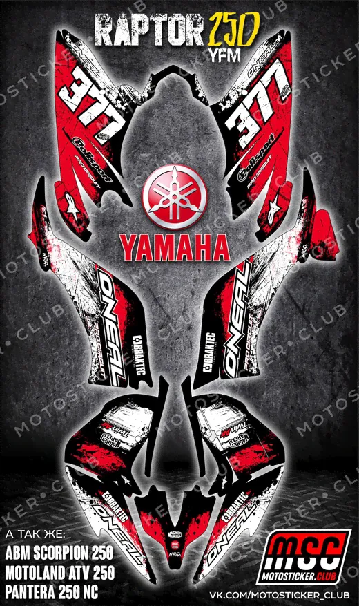   Yamaha Raptor YFM250-0