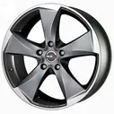 10,5*20 5*112 ET45 76 MAK Raptor 5 Graphite Mirror Face