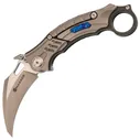 Складной нож Maxace Raptor, сталь Magnacut, рукоять Grey Titan/Timascus