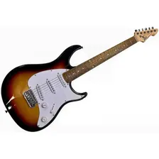 PEAVEY Raptor Plus SNB SSS электрогитара stratocaster, 22 лада, цвет Sunburst
