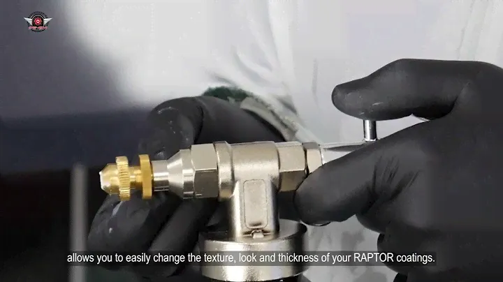 U-POL Raptor Professional Vari-Nozzle Application Gun