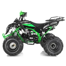 Квадроцикл MOTAX ATV Raptor Lux 125 cc Черно-зеленый