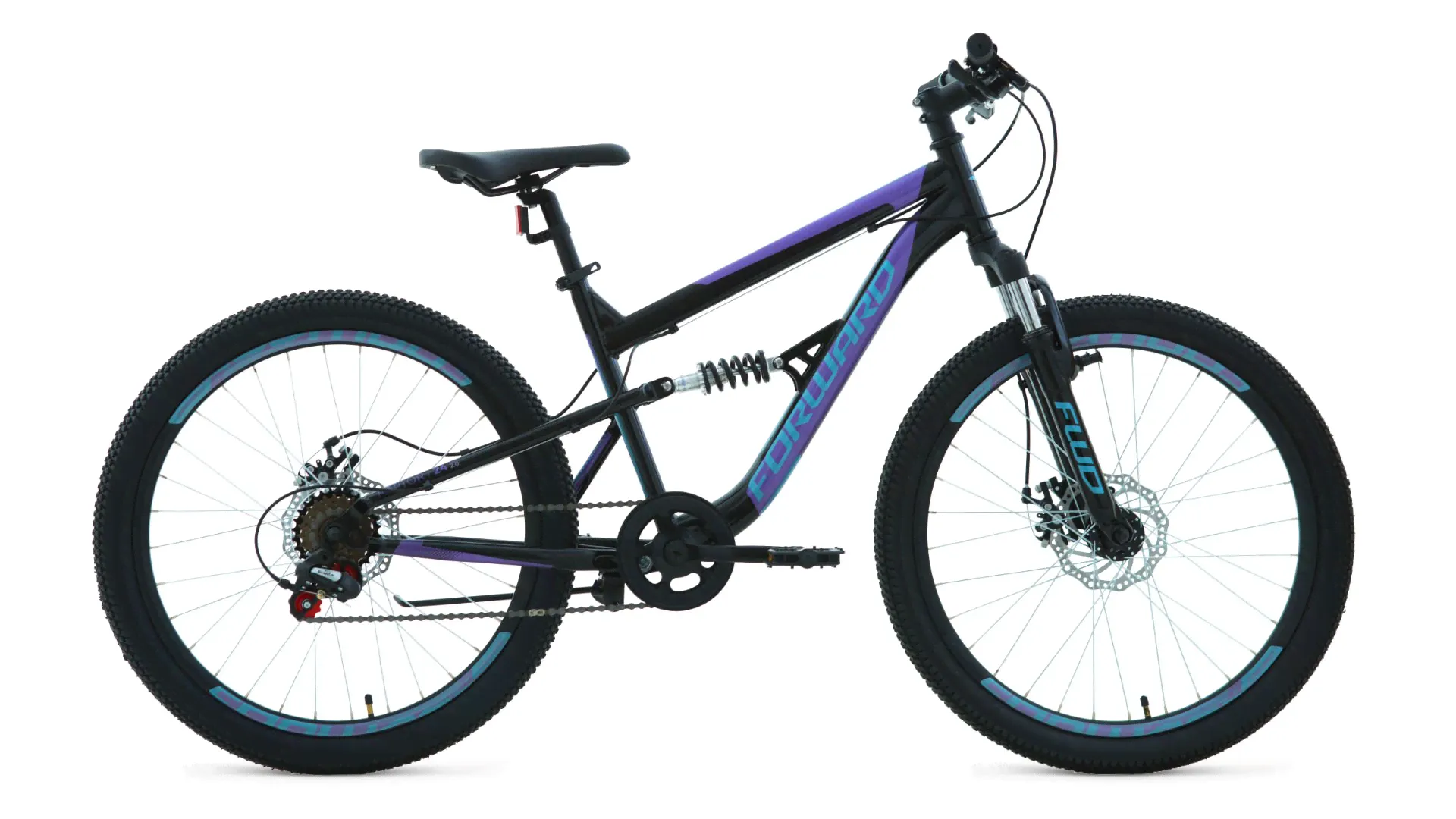 Горный велосипед FORWARD RAPTOR 24 2.0 D (2022)